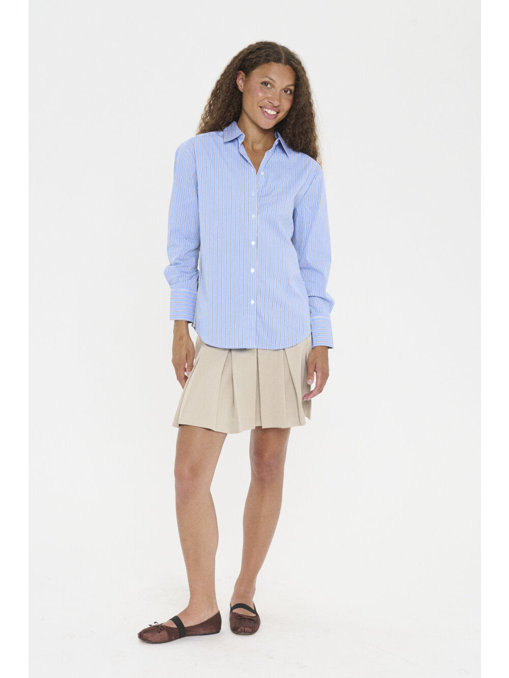Saint Tropez MikelaSZ Shirt - Blau gestreift