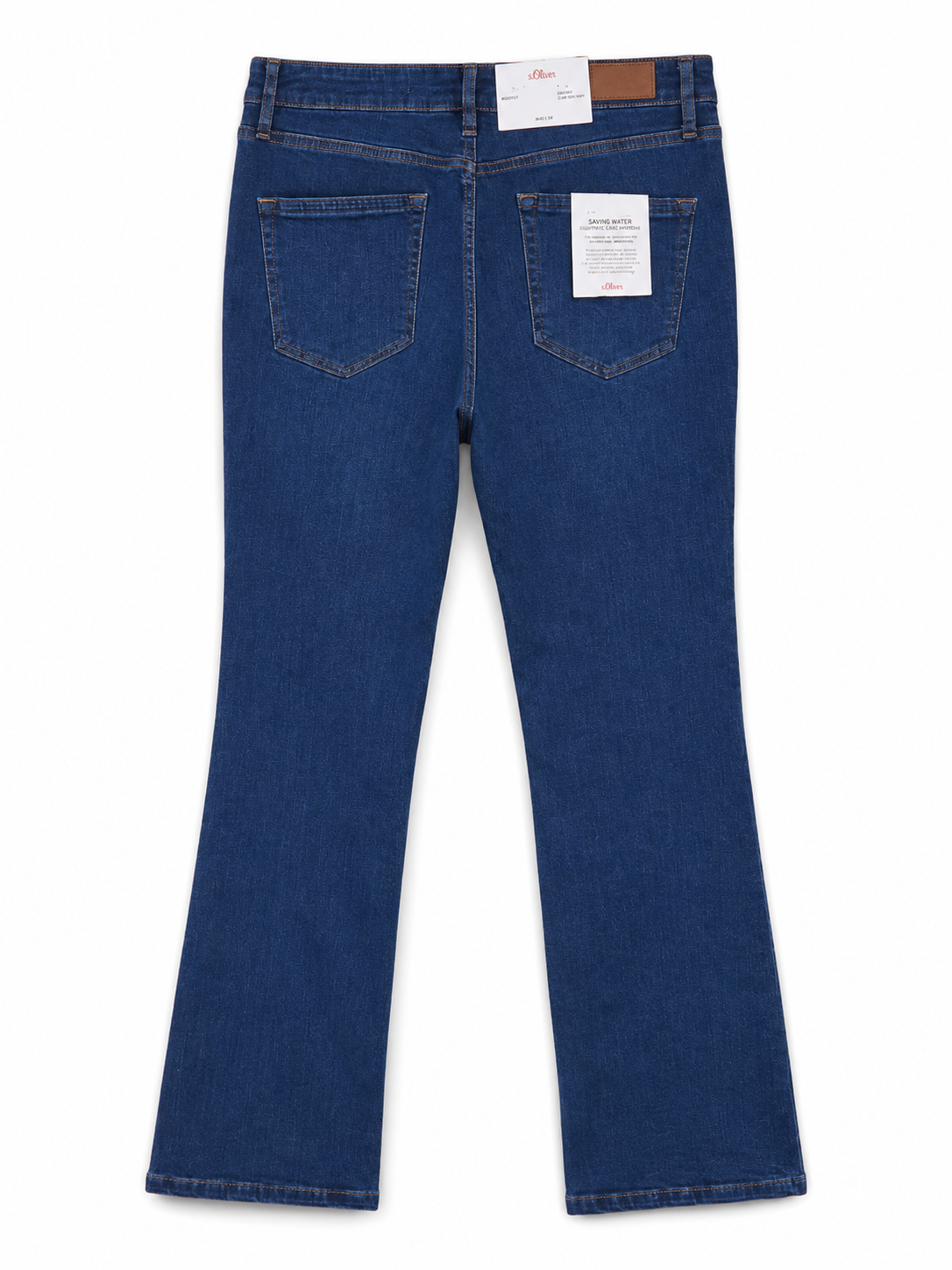 s.Oliver Mid Rise Slim Bootcut Blue Jeans – 5-Pocket Stretch-Denim | Damen