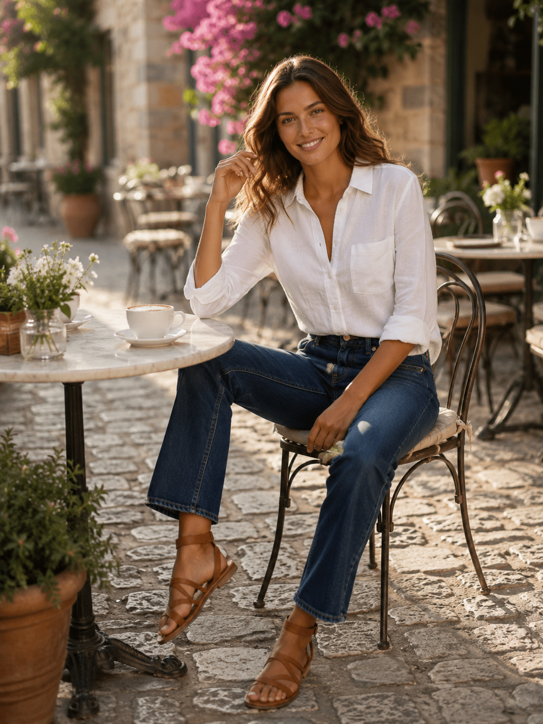 s.Oliver Mid Rise Slim Bootcut Blue Jeans – 5-Pocket Stretch-Denim | Damen