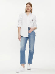 Tommy Jeans Damenjeans Julie (DW0DW17615) in Blau – Straight Fit